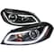 Spec-D Tuning 06-12 Chevrolet Impala Halo LED Projector Black 2LHP-IPA06JM-TM - alternate 1